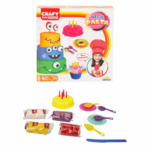 Crafy Nefis Pasta Oyun Hamur Seti 200 g 17 Parça