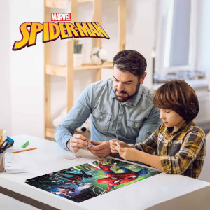 200 Parça 3D Puzzle: Spiderman