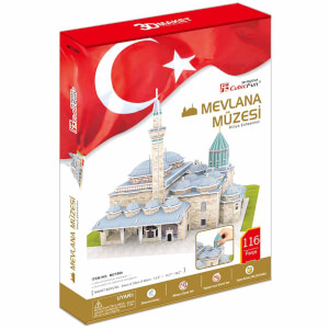 116 Parça 3D Puzzle: Mevlana Türbesi