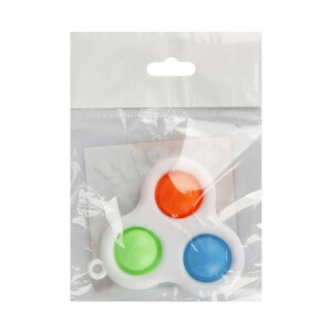 Push Pop Bubble Pop It Duyusal Oyuncak Özel Pop Stres Anahtarlık 3’lü