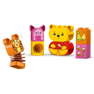 LEGO DUPLO Disney Ayı Winnie’nin Doğum Günü Partisi 10457 - 1,5 Yaş ve Üzeri Çocuklar için Eğitici Oyuncak Yapım Seti (22 Parça)