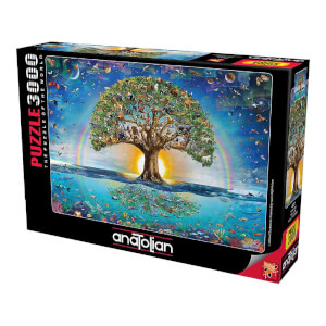 3000 Parça Puzzle: Hayat Ağacı