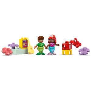 LEGO DUPLO Disney Ariel’in Sihirli Su Altı Sarayı 10435 - 2 Yaş ve Üzeri Küçük Deniz Kızı Seven Çocuklar İçin Eğitici Oyuncak Yapım Seti (116 Parça)