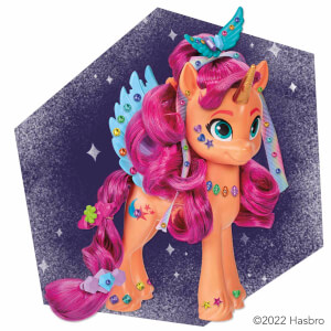 My Little Pony Kurdele Saç Tasarımlı Sunny Starscout F3873