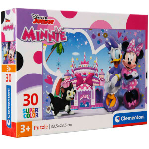 30 Parça Supercolor Puzzle: Disney Minnie Mouse