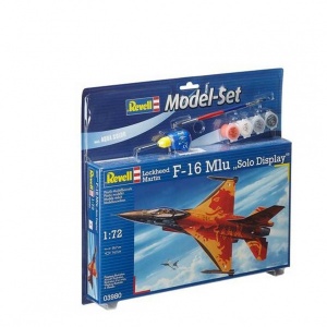 Revell 1:72 F-16 MLU Solo Model Set Uçak 