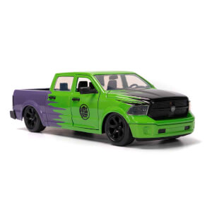 1:24 Marvel Avengers 2014 RAM 1500 Pickup Model Araba ve Hulk Figür