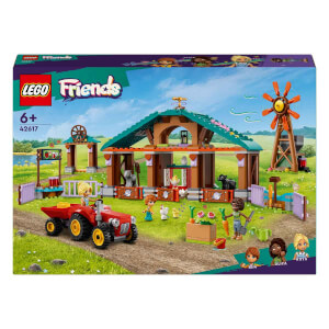 LEGO® Friends Çiftlik Hayvanı Barınağı 42617 - 6 Yaş ve Üzeri Çocuklar için 8 Figür İçeren Yaratıcı Oyuncak Yapım Seti (489 Parça)