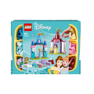 LEGO® | Disney: Disney Princess Yaratıcı Kaleler 43219 - 6 Yaş ve Üzeri Çocuklar için Yaratıcı Oyunları Teşvik Eden Oyuncak Yapım Seti (140 Parça)