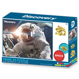 Prime 3D 100 Parça 3D Puzzle: Discovery Uzayda Astronot 