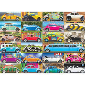 1000 Parça Puzzle : VW Gone Places