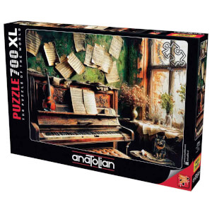 700 Parça XL Puzzle: Antika Piyano