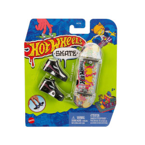 Hot Wheels Skate Parmak Kaykay ve Ayakkabı Paketleri HGT46