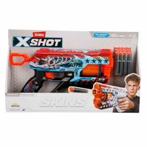 X-Shot Skins Griefer 12 Mermili Sünger Dart Atan Silah 32 cm