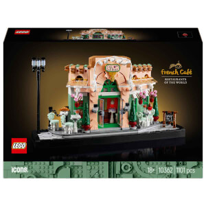 LEGO Fransız Kafe 10362 - Yetişkinler için Koleksiyonluk Dekoratif Model Yapım Seti (1101 Parça)