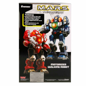 M.A.R.S. Sesli ve Işıklı Yürüyen Turbotron Robot 30 cm