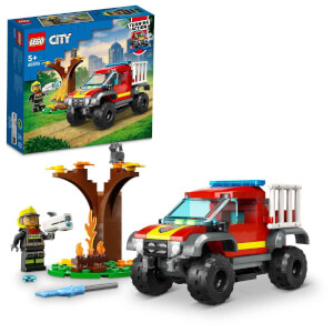 LEGO City 4x4 İtfaiye Kamyonu Kurtarma Operasyonu 60393