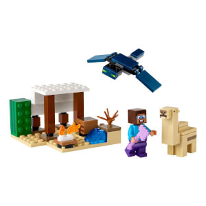 LEGO® Minecraft® Steve'in Çöl Keşfi 21251 - 6 Yaş ve Üzeri Macera Oyunları Yedi Çocuk için 3 Adet LEGO Minecraft Minifigürü İçeren Yaratıcı Oyuncak Yapım Seti (75 Parça)