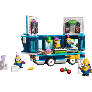 LEGO Despicable Me 4 Minyonların Müzikli Parti Otobüsü 75581 - 7 Yaş ve Üzeri Çocuklar İçin Yaratıcı Oyuncak Yapım Seti (379 Parça)