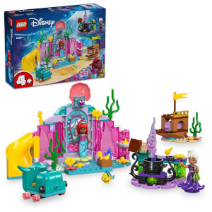 LEGO Disney Princess Ariel’in Kristal Mağarası 43254 – 4 Yaş ve Üzeri Çocuklar İçin Deniz Kızı ve Balık Figürleri İçeren Yaratıcı Oyuncak Yapım Seti (141 Parça)