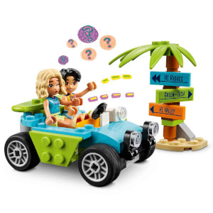 LEGO Friends Meyveli İçecek Plaj Standı 42625 - 6 Yaş ve Üzeri Çocuklar için Kaplumbağa Figürü İçeren Yaratıcı Oyuncak Yapım Seti (213 Parça)