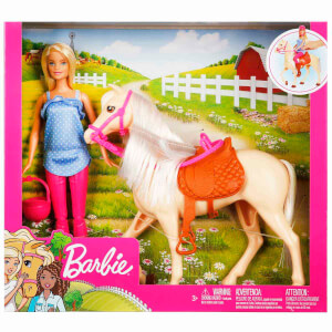 Barbie Bebek ve Güzel Atı Oyun Seti FXH13