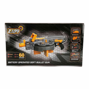Zapp Toys 60 Mermili Sünger Dart Atan Silah 54 cm