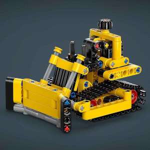 LEGO® Technic Ağır İş Buldozeri 42163 - 7 Yaş ve Üzeri Çocuklar için İnşaat Aracı İçerek Koleksiyonluk Yaratıcı Oyuncak Model Yapım Seti (195 Parça)