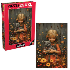 260 Parça XL Puzzle: Sevimli Kız