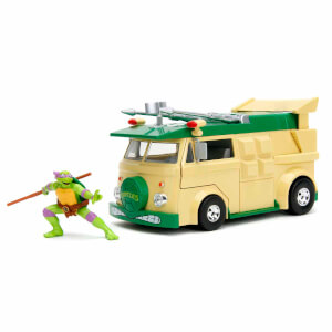 1:24 TMNT Party Wagon ve Donatello Figürü