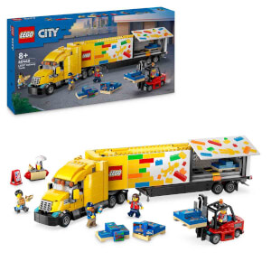 LEGO City Sarı Dağıtım Kamyonu 60440 - 8 Yaş ve Üzeri Çocuklar için Yaratıcı Oyuncak Yapım Seti (1061 Parça)