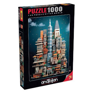 1000 Parça Puzzle: Taipei