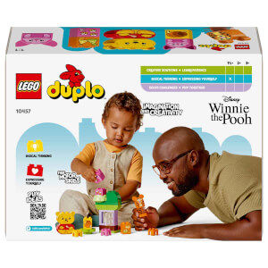 LEGO DUPLO Disney Ayı Winnie’nin Doğum Günü Partisi 10457 - 1,5 Yaş ve Üzeri Çocuklar için Eğitici Oyuncak Yapım Seti (22 Parça)