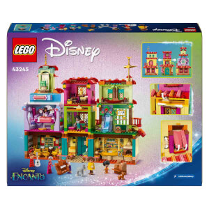 LEGO Disney Enkanto Sihirli Madrigal Evi 43245 – 7 Yaş ve Üzeri Çocuklar İçin Mirabel Mini Bebek Figürü İçeren Yaratıcı Oyuncak Yapım Seti (1560 Parça)