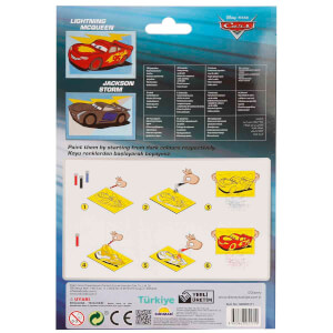 2in1 Disney Cars Kum Boyama Seti