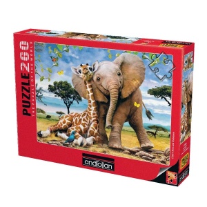 260 Parça Puzzle : İki Kafadar
