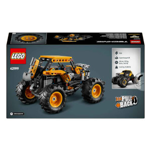 LEGO Technic Monster Jam DIGatron Çek-Bırak 42199 - 7 Yaş ve Üzeri Canavar Kamyon Seven Çocuklar için Yaratıcı Oyuncak Yapım Seti (218 Parça)