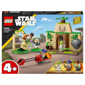 LEGO® Star Wars™ Tenoo Jedi Temple™ 75358 - 4 Yaş ve Üzeri Star Wars Seven Çocuklar için Başlangıç Düzeyinde Yaratıcı Oyuncak Yapım Seti (124 Parça)