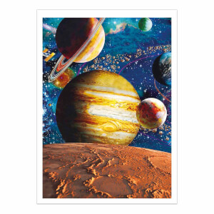 100 Parça Puzzle: Galaxy