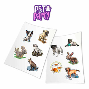 Pet Party AR Uyumlu Sticker Seti