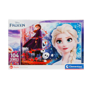 104 Parça Jewels Puzzle : Frozen