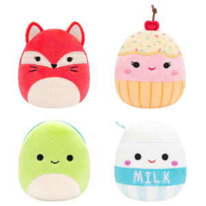 Squishmallows Micromallows 4’lü Peluş Seti 6 cm 