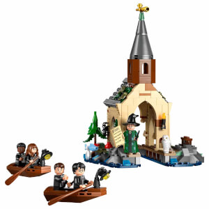 LEGO Harry Potter Hogwarts Şatosu Kayıkhanesi 76426 - 8 Yaş ve Üzeri Harry Potter Hayranları için 7 Minifigür İçeren Koleksiyonluk Yaratıcı Oyuncak Yapım Seti (350 Parça)