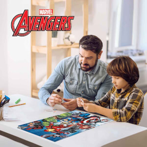 200 Parça 3D Puzzle: Avengers