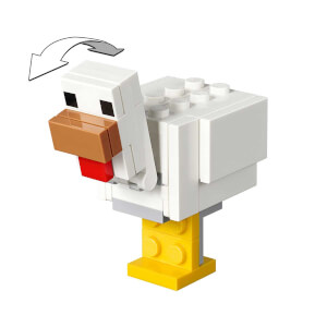 LEGO Minecraft Tavuklu BigFig Alex 21149