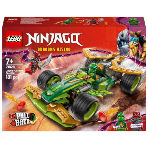 LEGO NINJAGO Lloyd’un Çek-Bırak Yarış Arabası 71828 - 7 Yaş ve Üzeri Çocuklar için Yaratıcı Oyuncak Yapım Seti (181 Parça)