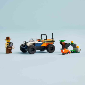 LEGO City Orman Kaşifinin ATV’li Kırmızı Panda Görevi 60424 - 6 Yaş ve Üzeri Çocuklar için Yaratıcı Oyuncak Yapım Seti (92 Parça)