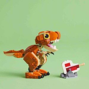 LEGO Jurassic World Küçük Eatie: T. rex 76967 - 7 Yaş ve Üzeri Çocuklar için Dinozor İçeren Yaratıcı Oyuncak Yapım Seti (317 Parça)