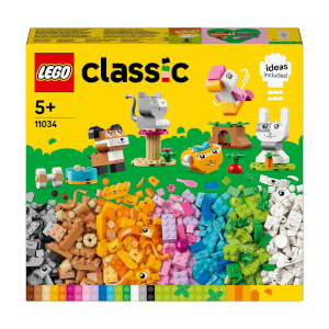 LEGO® Classic Yaratıcı Evcil Hayvanlar 11034 – 5 Yaş ve Üzeri İçin Hayvan Figürleri İçeren Yaratıcı Oyuncak Yapım Seti (450 Parça)