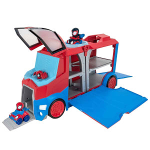 Sesli ve Işıklı Spidey Kamyon Mini Arabalar Oyun Seti 33 cm PDY22000